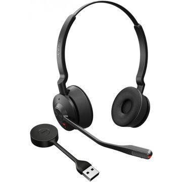 Enreach Headset Jabra Engage 55 SE Stereo UC Stereo, USB-A DECT Dongle, Ladekabel USB-C, Tasche