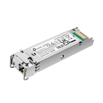 Omada Gigabit Single-Mode WDM Bi-Directional SFP ModuleSPEC: LC Connector, TX:1550nm/RX:1310nm