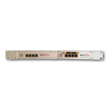 beroNet 19 inch rack mount bracket for 2 beroNet Gateways on 1U