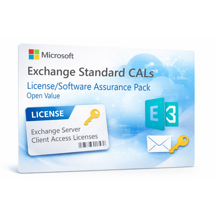 Exchange Standard CAL License Software Assur Pack OV.png