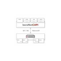 beroCAPI Software License for 2 channels only - not upgradable