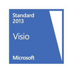 Visio 2016 Standard, All Languages, Embedded Maintenance Microsoft Volume License - 1 License (Corporate)
