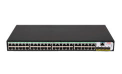 H3C S1850V2-52X L2 Ethernet Switch with 48*10/100/1000BASE-T Ports and 4*1G/10G BASE-X SFP Plus Ports,(AC)