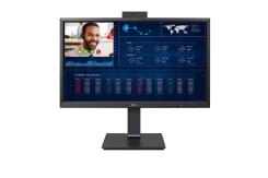 LG 24" All-in-One Thin Client, pre-installed IGEL OS, LG Cloud Device Manager (CDM); Intel Pentium Silver N6005 Quad Core CPU; 8 GB RAM + 16GB eMMC, mit WLAN & BT5.1, Powercord CH